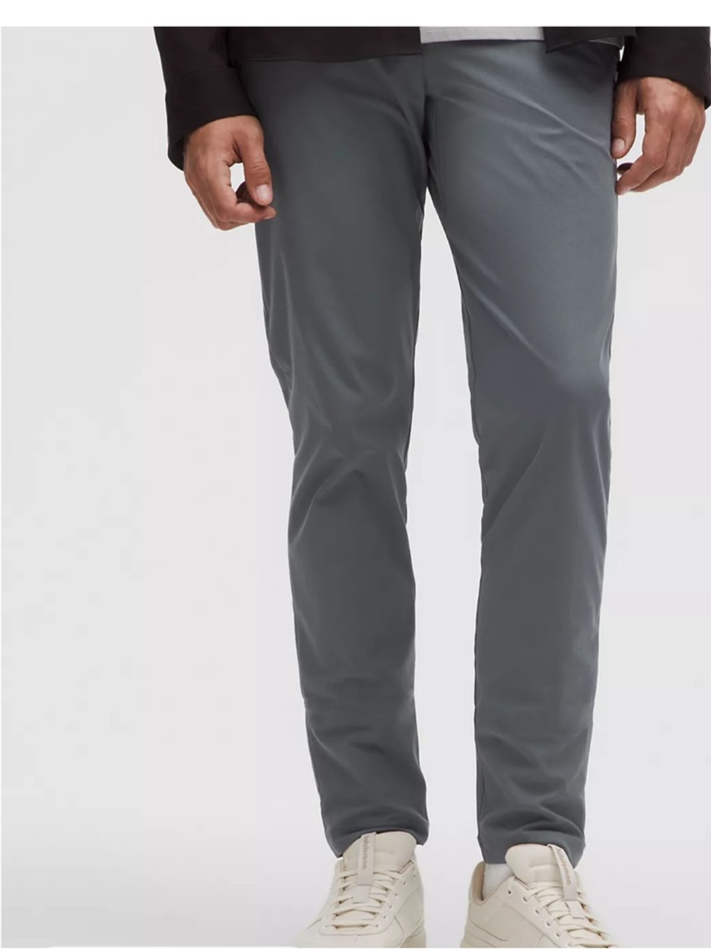 Lululemon Warpstreme ABC Pants Mens 32 Classic Fit Oil Gray